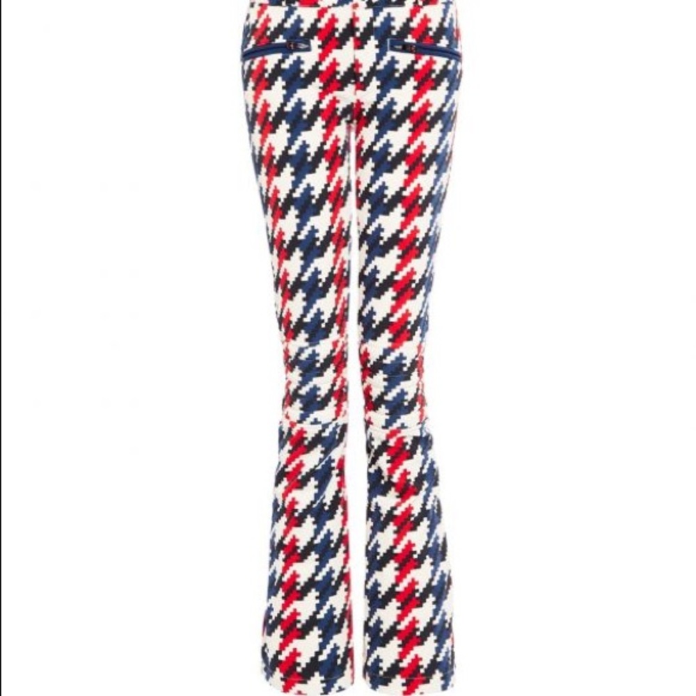 WOMENS AURORA PRINTED SKI PANTS NAVY